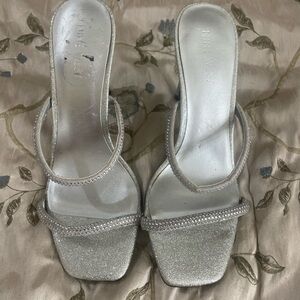 Nine West Silver Women's heels